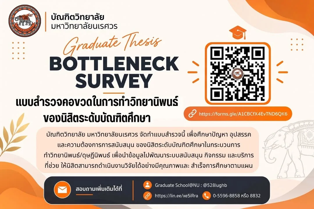 The Graduate School invites graduate students to take part in a survey on the problems and obstacles of dissertation/dissertation.