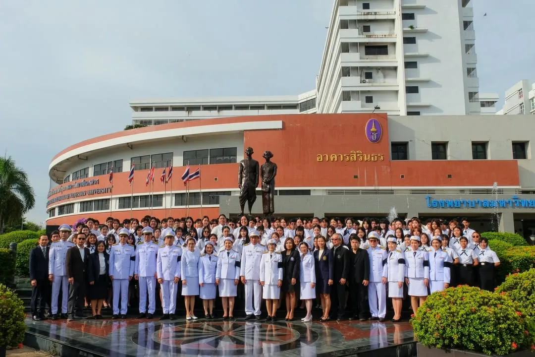 Dean of the Graduate School of Naresuan University attends the hymn ceremony on Mahidol Day for the year 2026